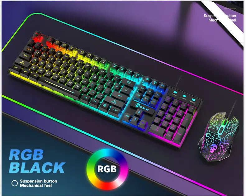 T6 RGB Keyboard and Mouse Combo