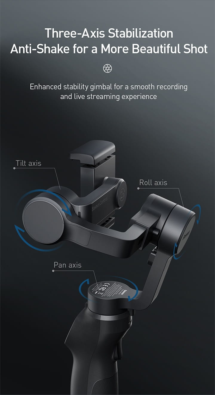 Steady shot Mobile Gimbal: Capture Cinematic Videos