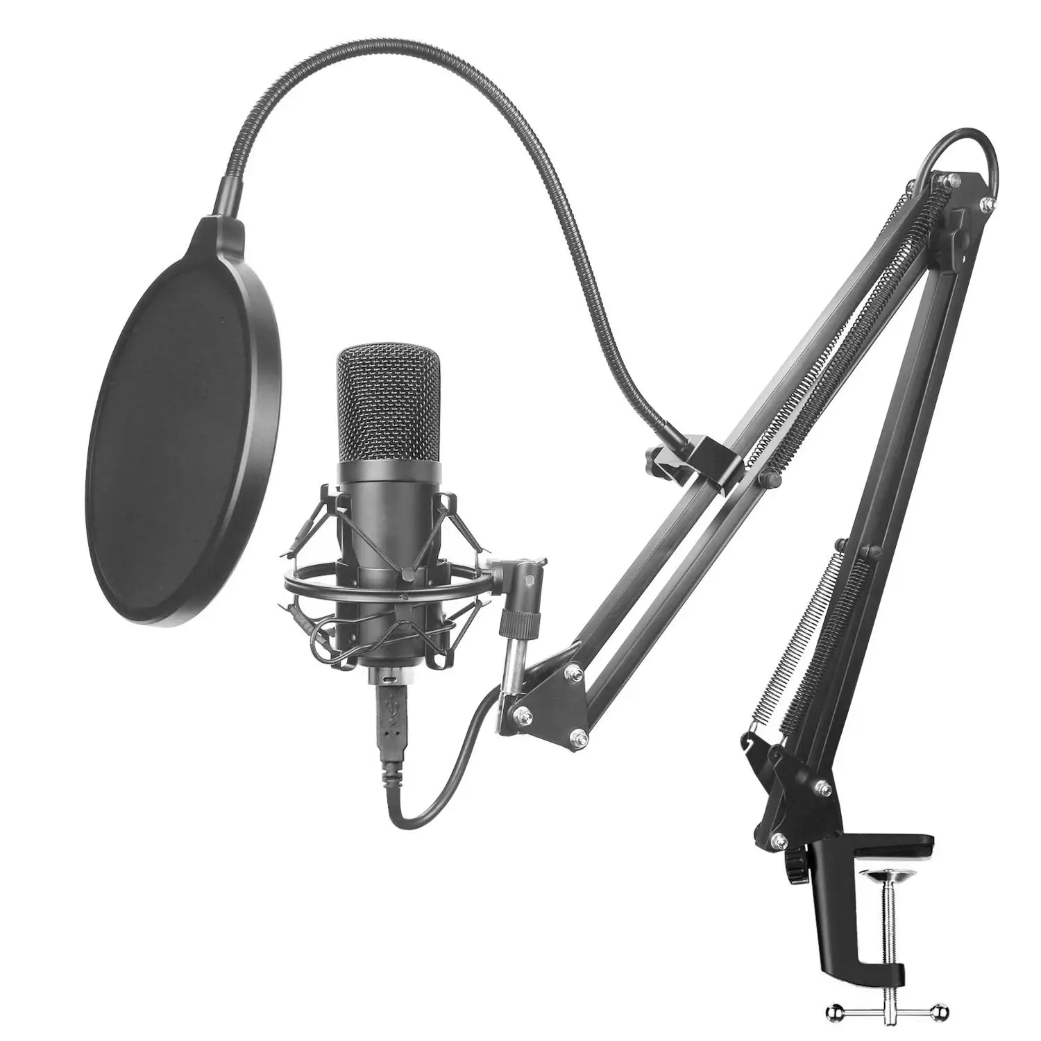 All-in-One Microphone Kit: Perfect for Recording Podcasting & More