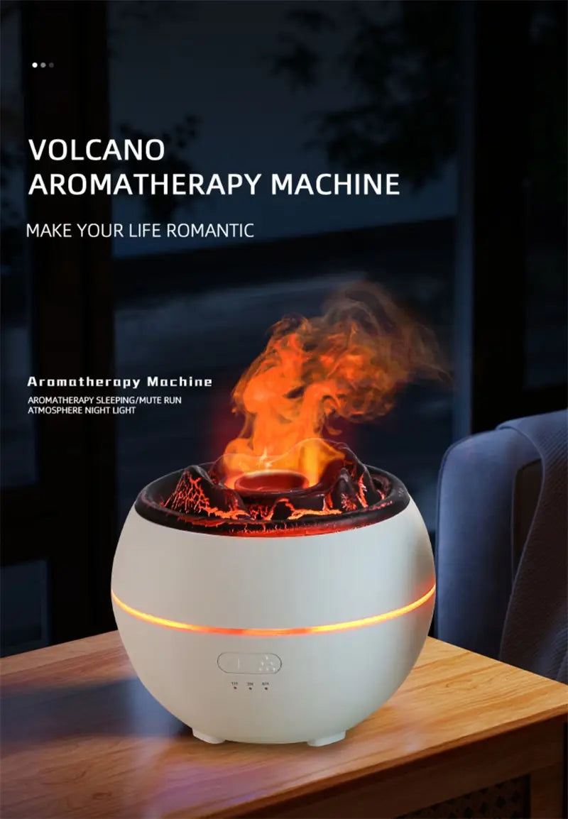 Flame Diffuser & Humidifier: Aromatherapy for Your Home