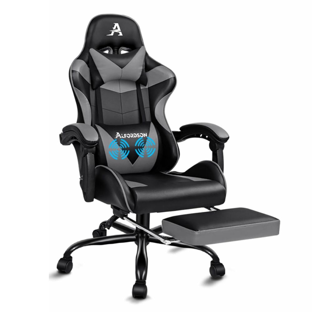 Premium Gaming Chair with Footrest Executive Racing Style_10