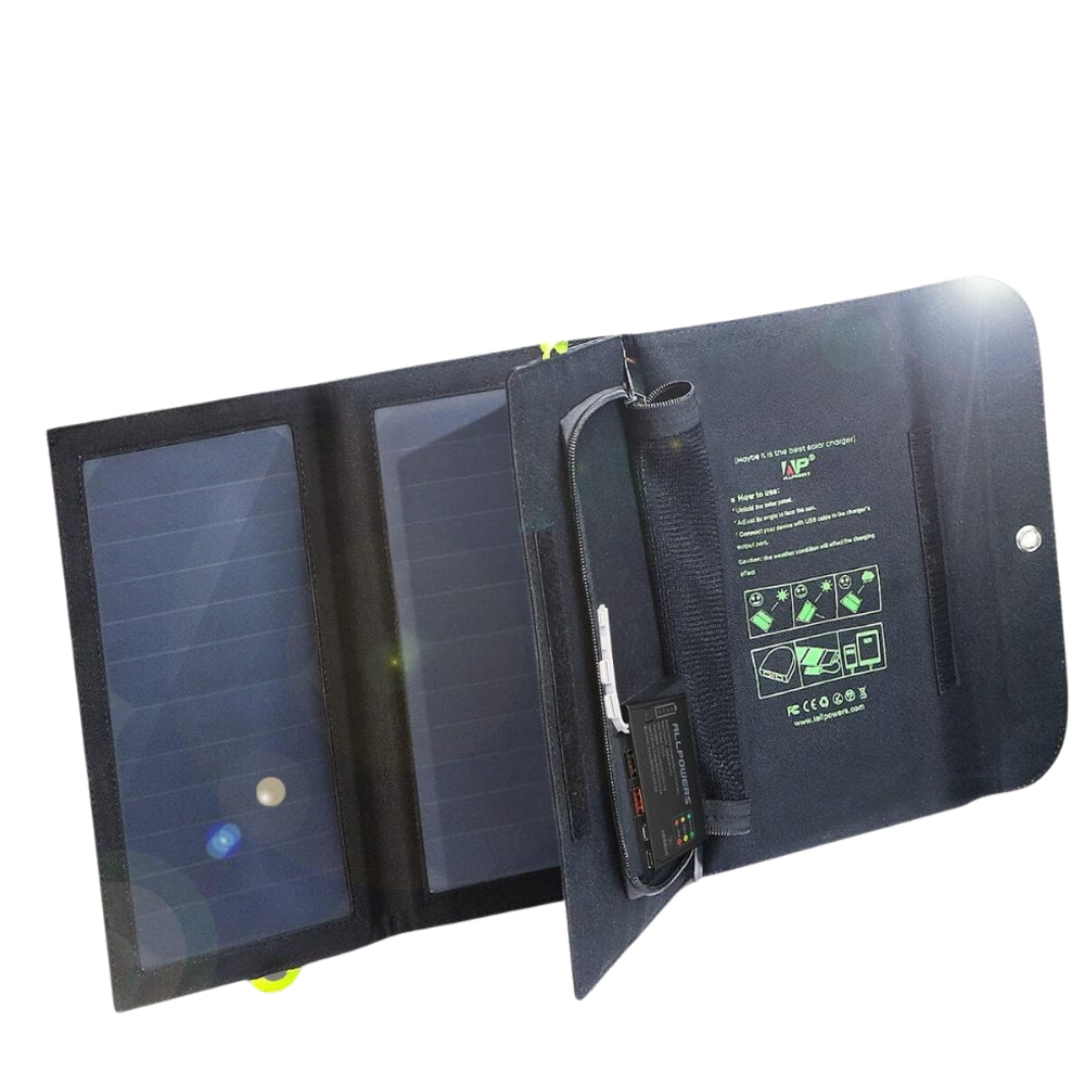 Flexible Foldable Solar Panel High Efficience Solar Battery Charger_2