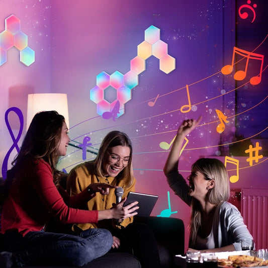 Smart RGB Hexagon Wall Light