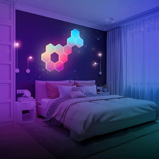 Smart RGB Hexagon Wall Light