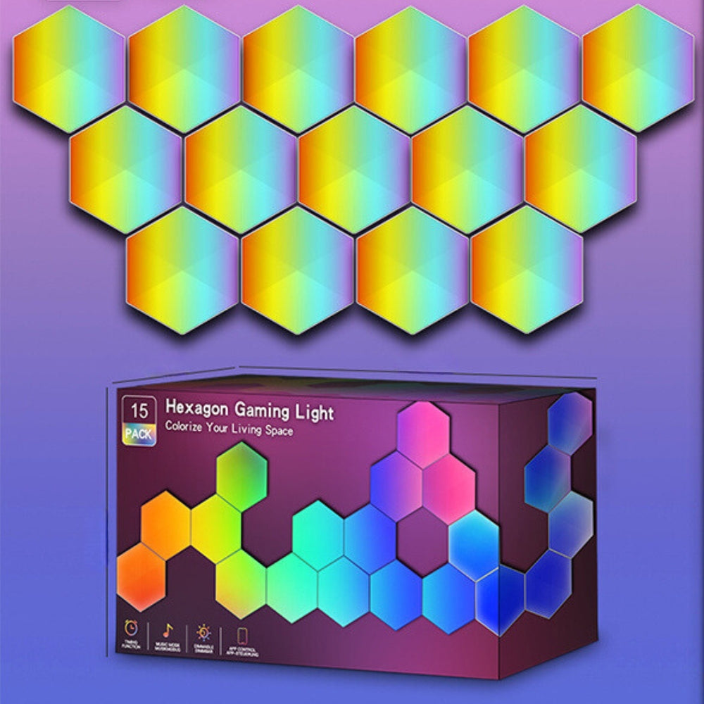 Smart RGB Hexagon Wall Light