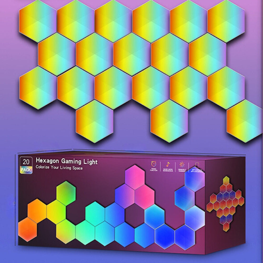 Smart RGB Hexagon Wall Light