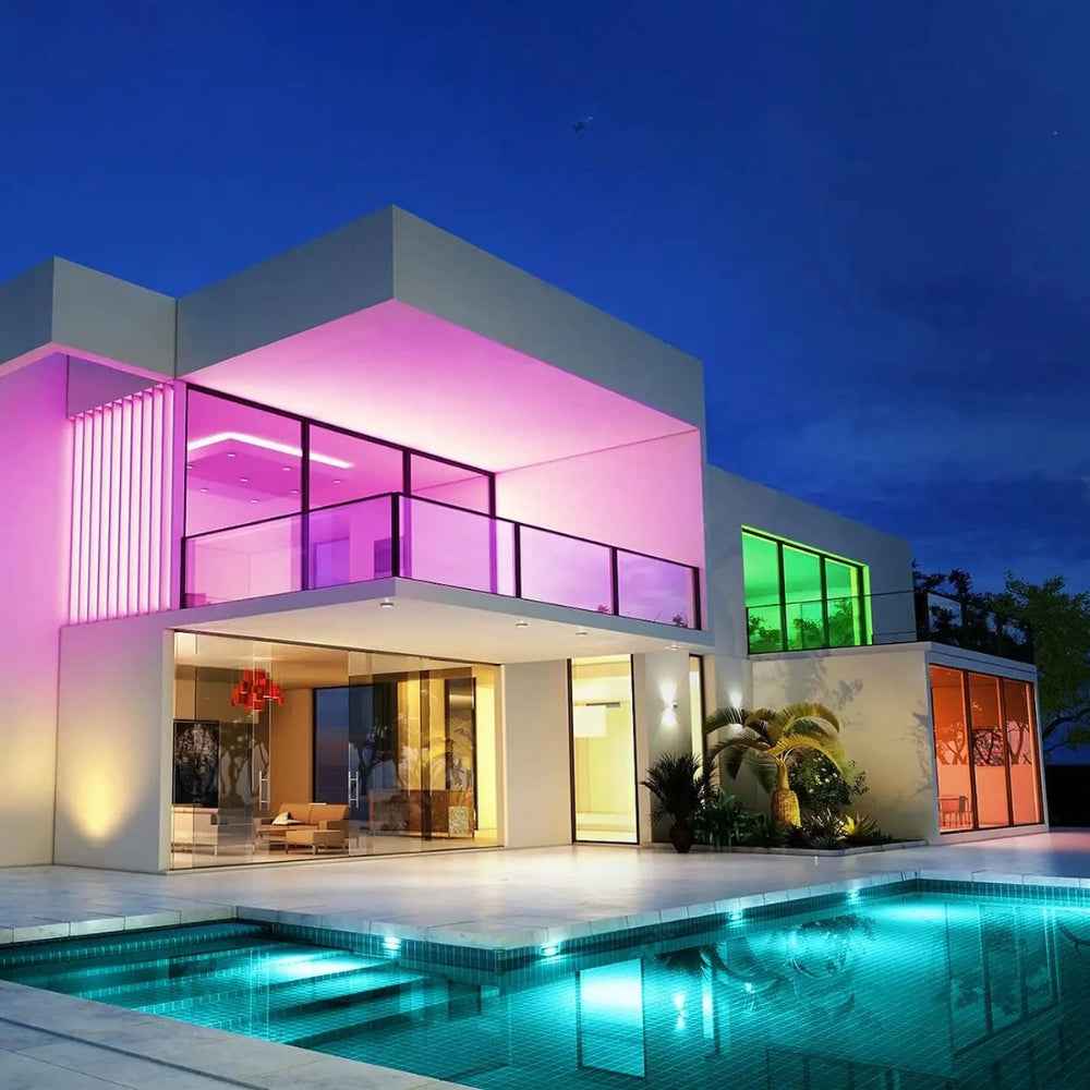 Waterproof IP65 RGB LED Strip with IR Remote