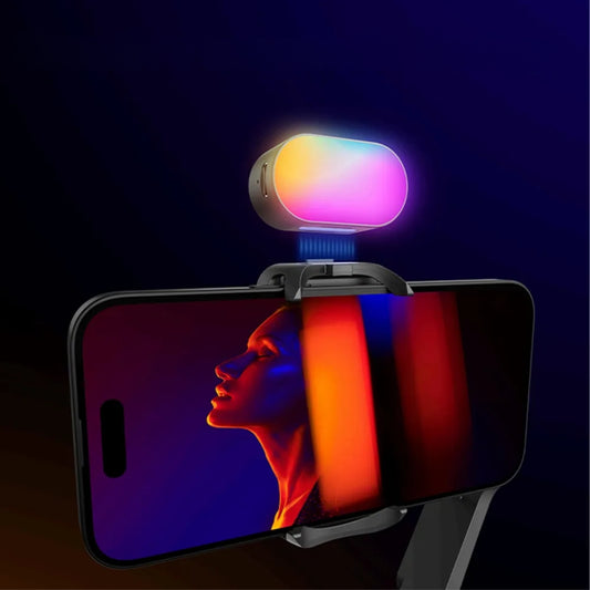 Magnetic RGB Fill Light for Gimbal Video