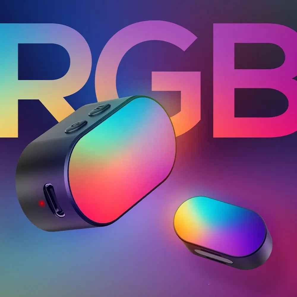 Magnetic RGB Fill Light for Gimbal Video