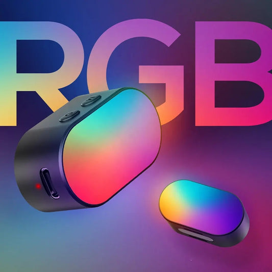 Magnetic RGB Fill Light for Gimbal Video