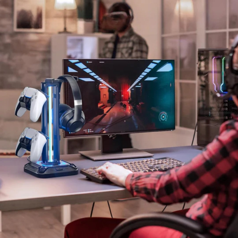 Controller Stand & Headset Holder