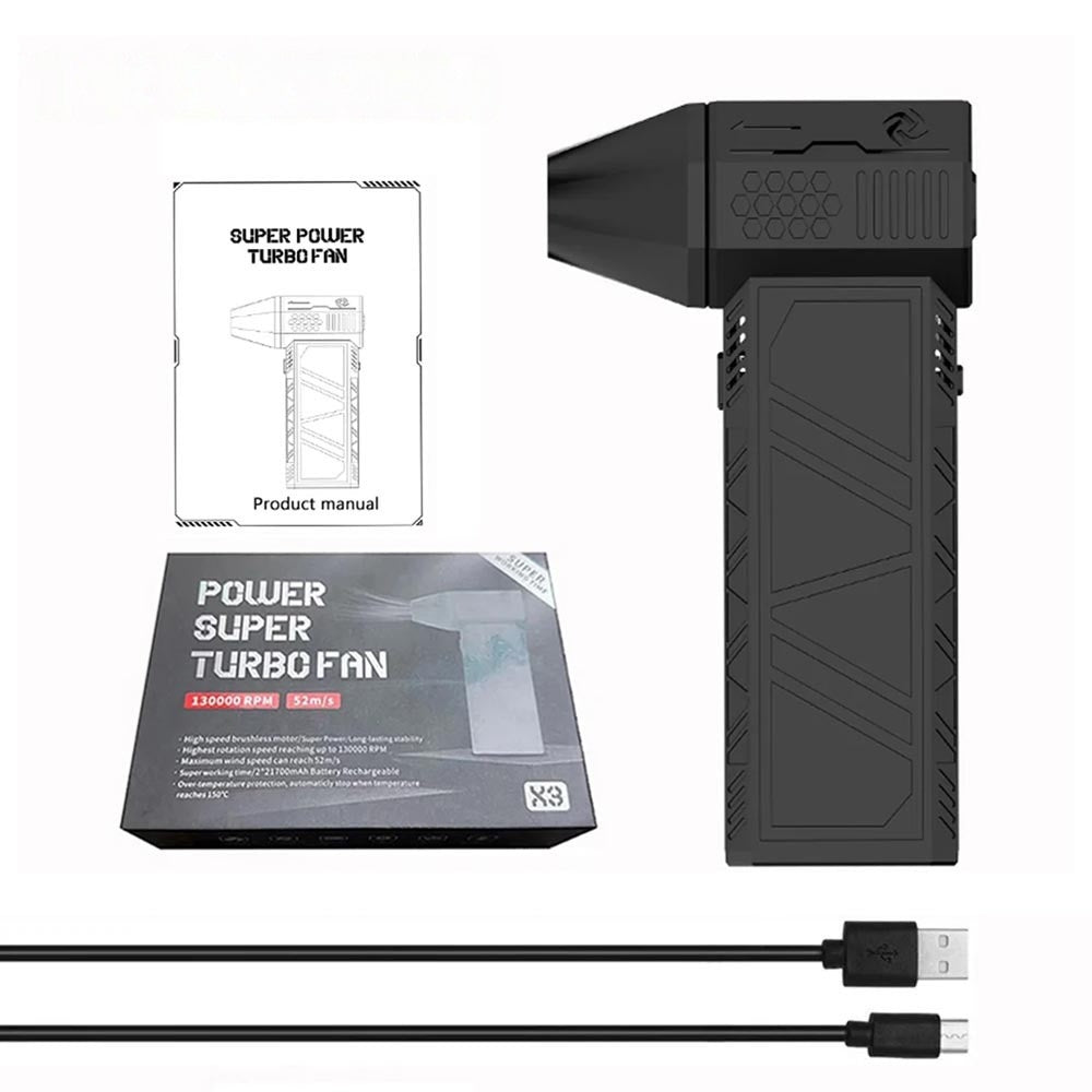 Turbo Jet Fan Air Duster - Adjustable Power