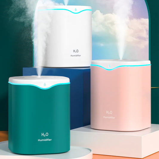 Dual-Port USB Humidifier & Essential Oil Diffuser