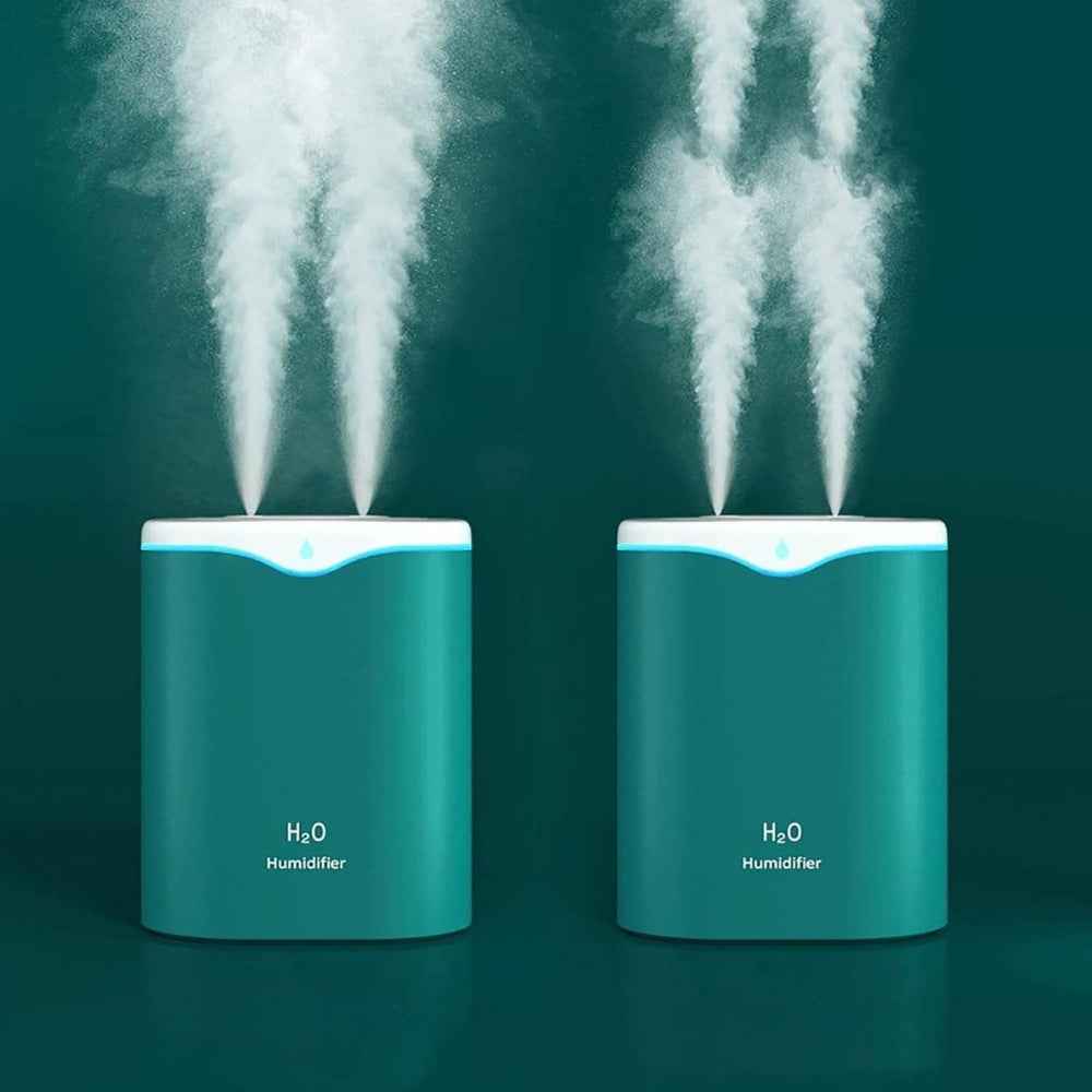 USB Humidifier with Dual Spray & Oil Diffuser