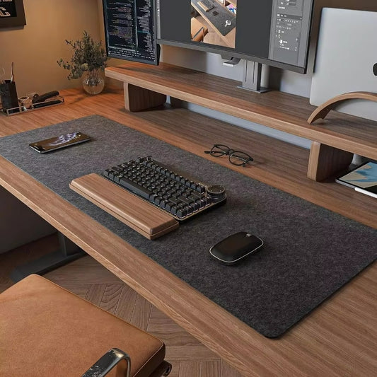 Premium Wool Felt Mouse Pad & Desk Surface Protector