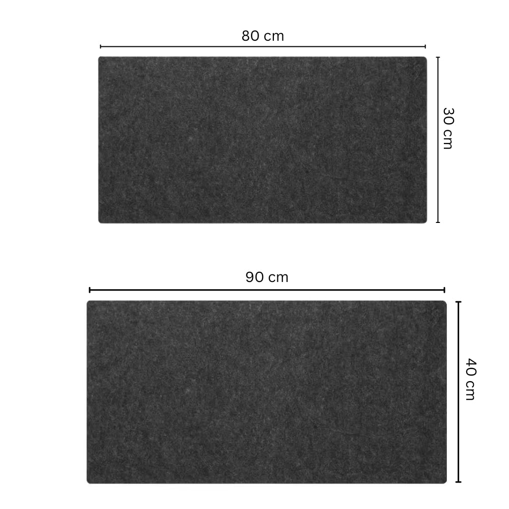 Wool Felt Non-Slip Desk Pad