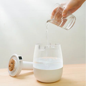 Dual Mist USB Aroma Humidifier with LED Light