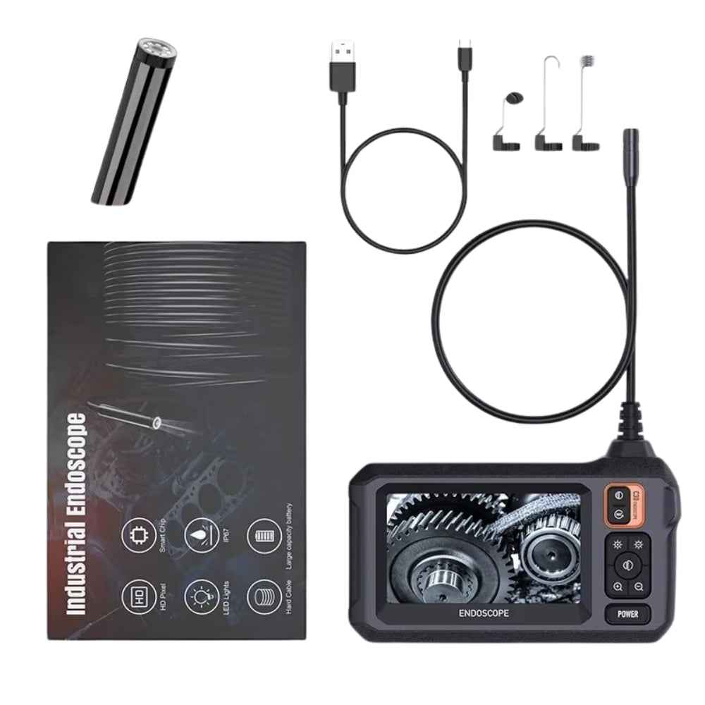 Industrial HD Endoscope Camera with Waterproof Probe