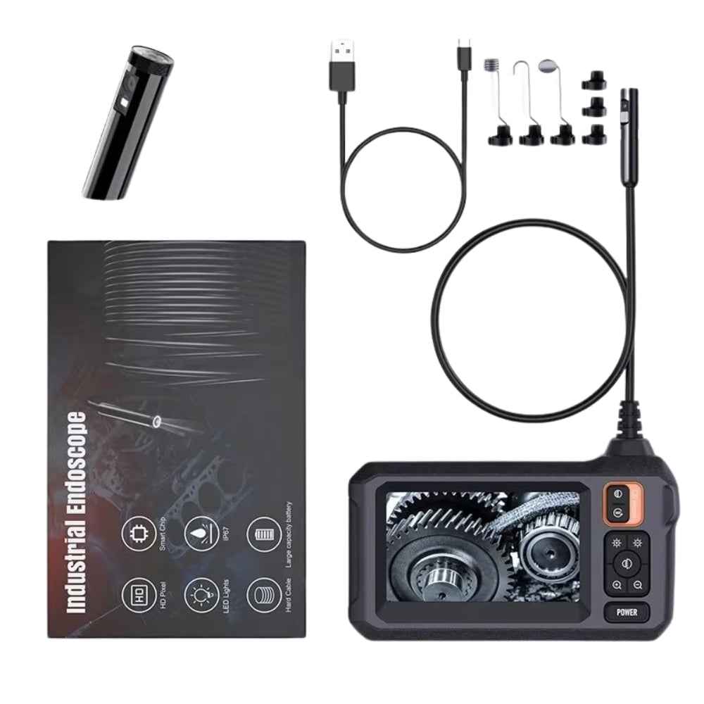 Industrial HD Endoscope Camera with Waterproof Probe