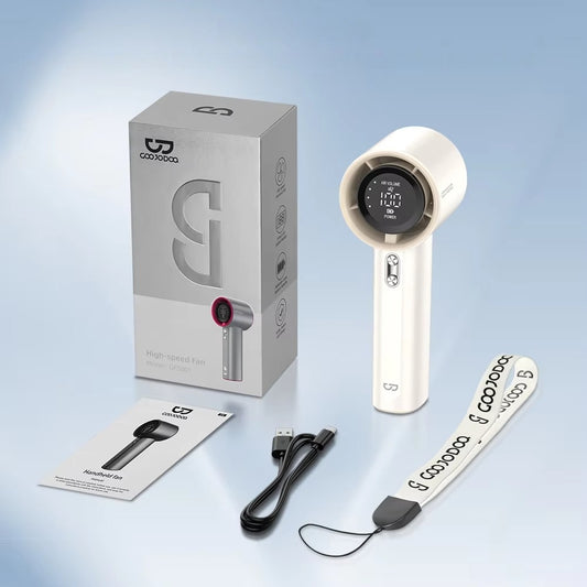 Portable Handheld Digital Display Fan