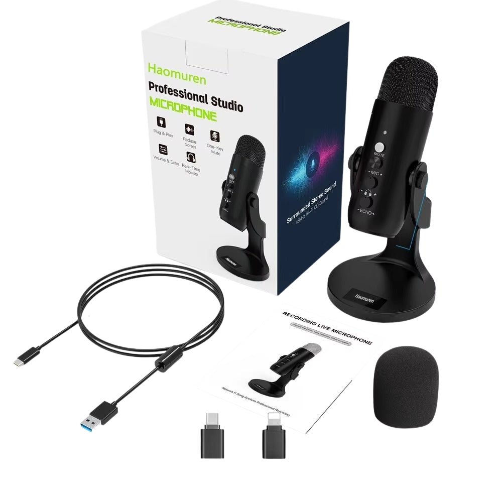 USB Gaming & Streaming Microphone