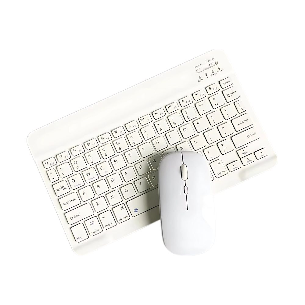 10-Inch Universal Bluetooth Keyboard & Mouse Set