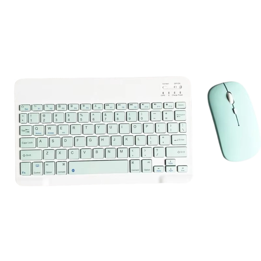 10-Inch Universal Bluetooth Keyboard & Mouse Set