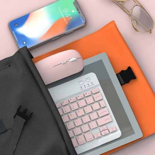 10-Inch Universal Bluetooth Keyboard & Mouse Set