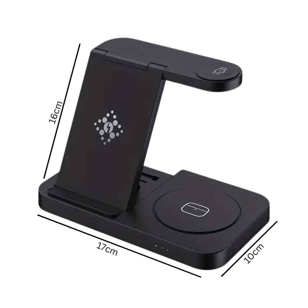 Foldable Fast Wireless Charging Stand & Dock Station