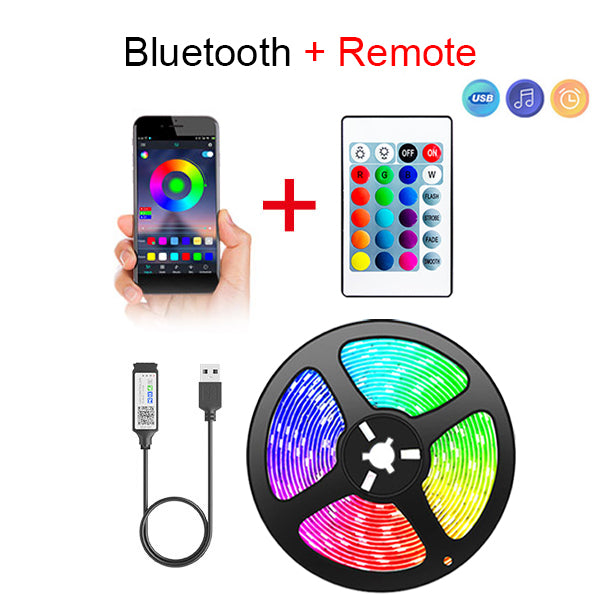 Wireless RGB LED Strip Light for TV & Desktop