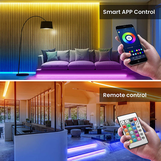 Wireless RGB LED Strip Light for TV & Desktop