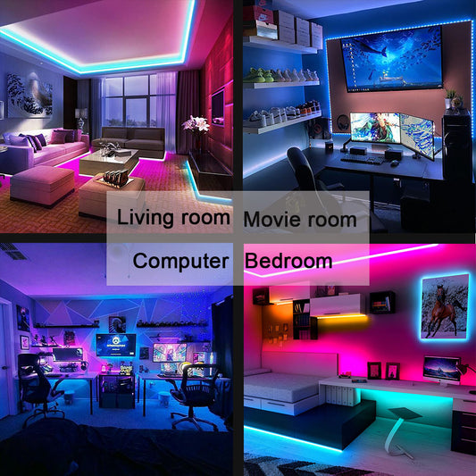 Wireless RGB LED Strip Light for TV & Desktop