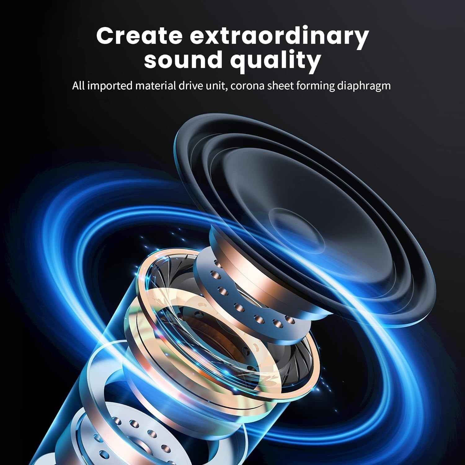 9D Surround Sound Wireless Sports Headset