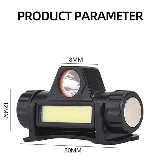 MagnaBeam: Rechargeable COB LED Magnetic Headlight