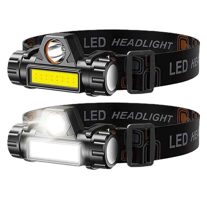 MagnaBeam: Rechargeable COB LED Magnetic Headlight