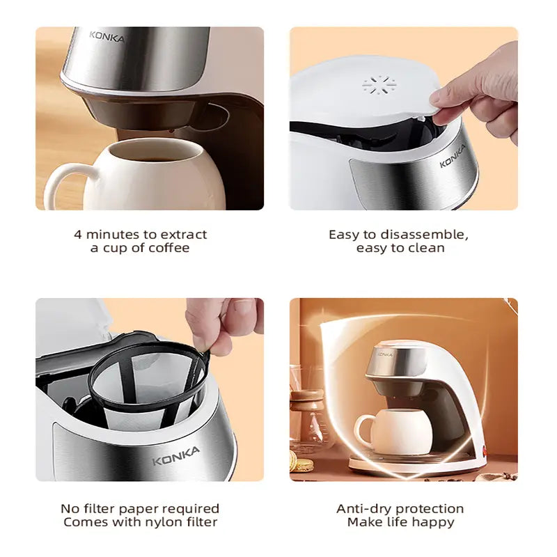 Mini Me! Automatic Coffee Maker (For Home & Office)