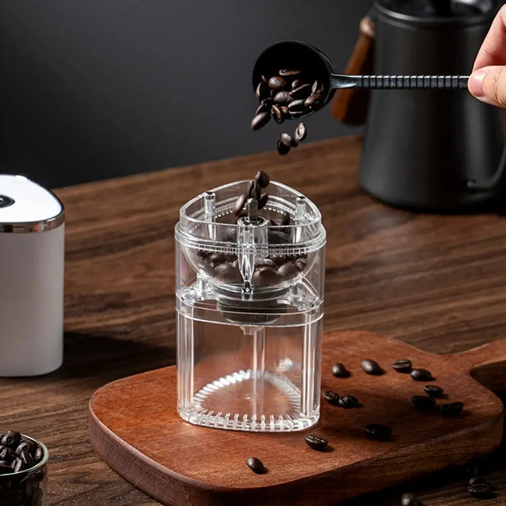 Portable Electric Coffee Grinder with Burr Grinder