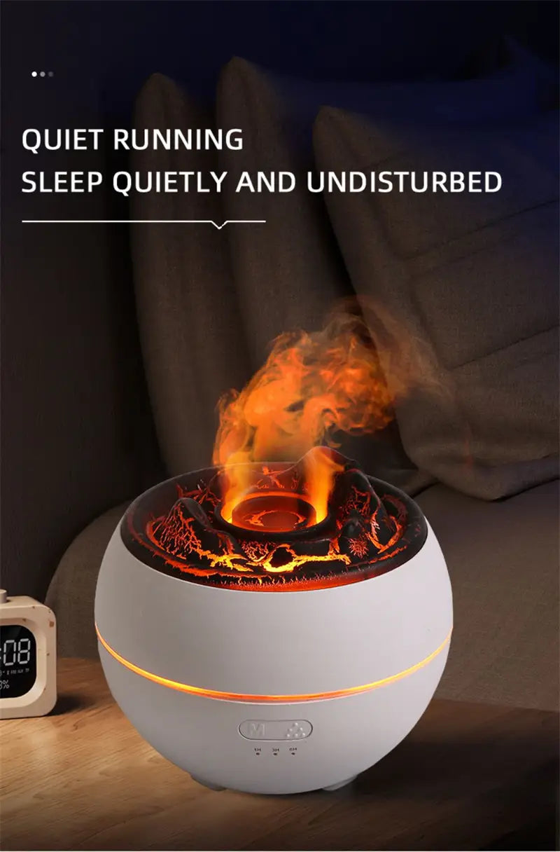 Flame Diffuser & Humidifier: Aromatherapy for Your Home