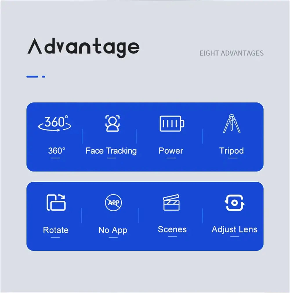 Level Up Your Vlog: 360° AI Tracking Gimbal