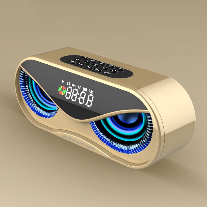 Light Up the Party: Dual-Speaker Bluetooth Speaker with Colorful Lights