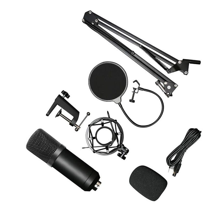 All-in-One Microphone Kit: Perfect for Recording Podcasting & More