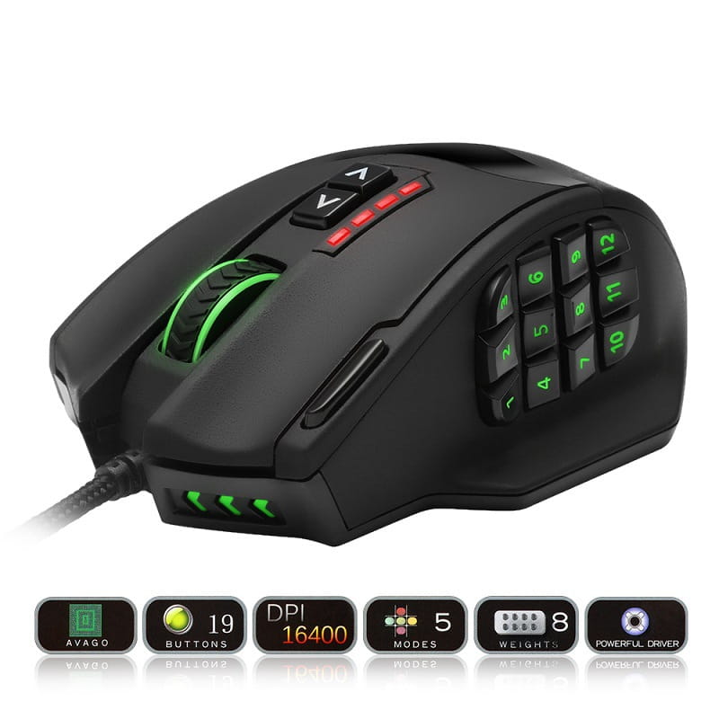 Dominate the Arena: RGB Backlit Gaming Mouse