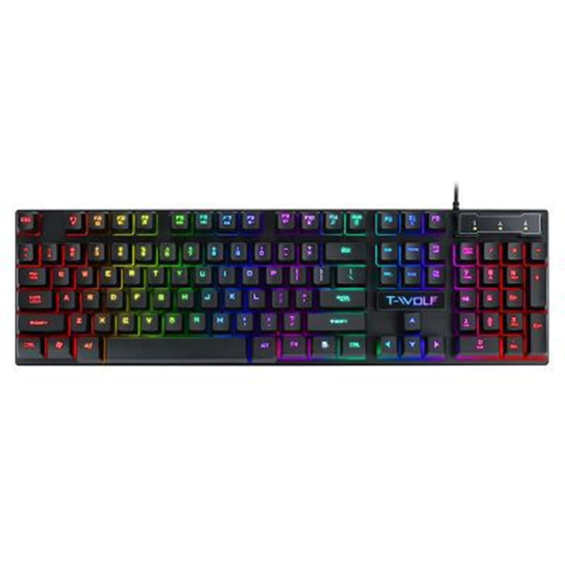 Luminous Wired Gaming Keyboard with Floating Design