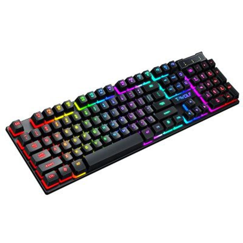 Luminous Wired Gaming Keyboard with Floating Design