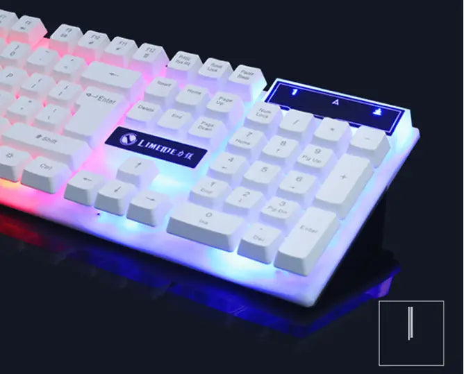 GTX300: Glowing Gaming Keyboard & Mouse Set (Light Up Your Wins!)