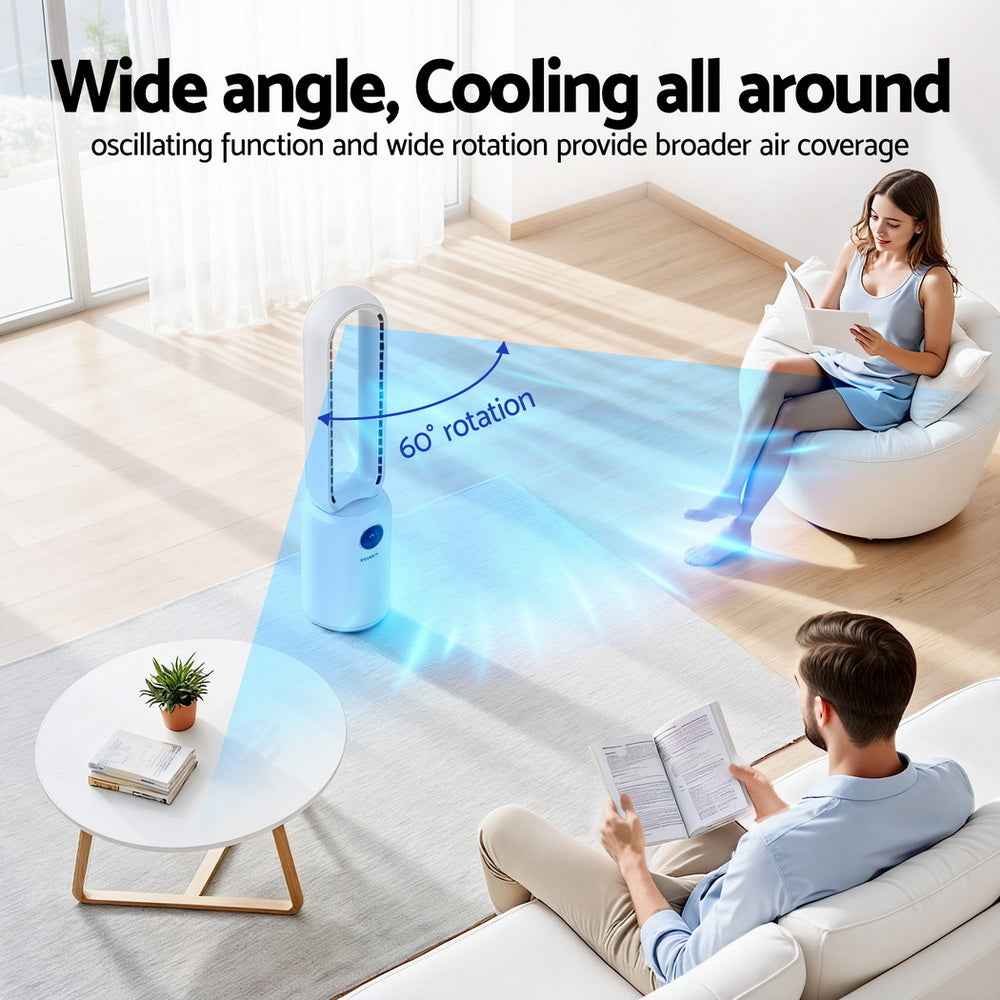 Devanti Bladeless Fan Air Purifier 88cm w/ Remote