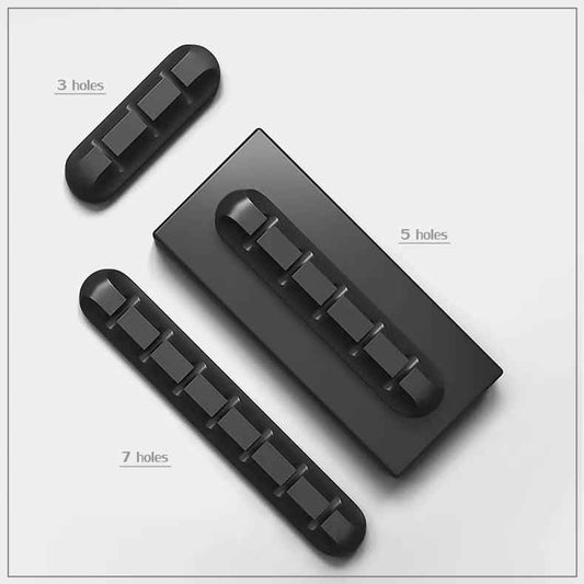 Value Pack Desk Cable Clips Organizer