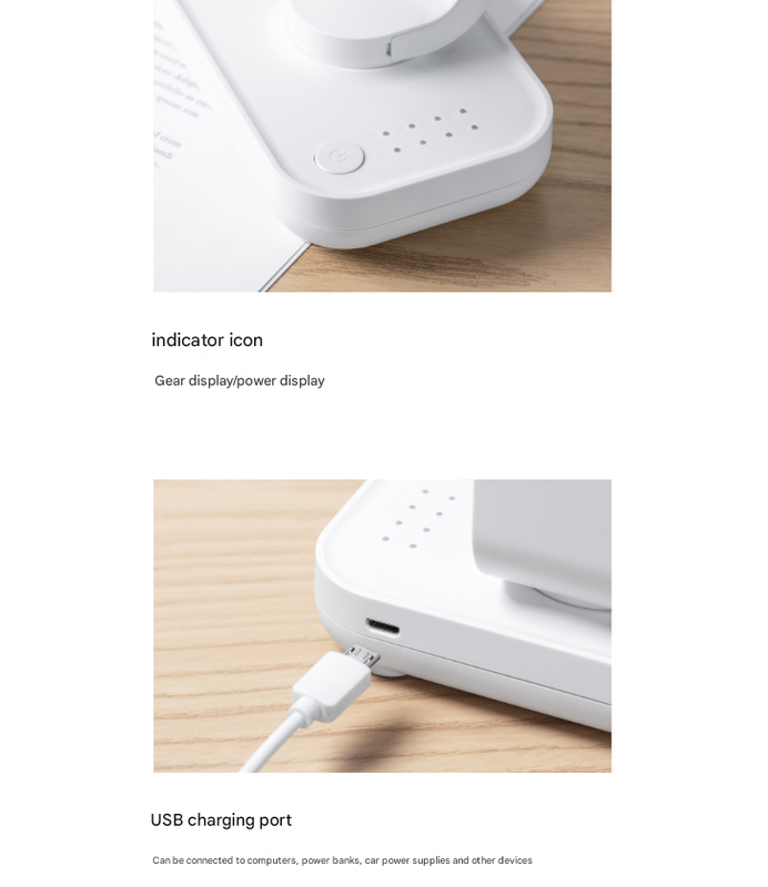 White Mini Portable Fan - USB Rechargeable for Personal Cooling - TechTatic Frontier