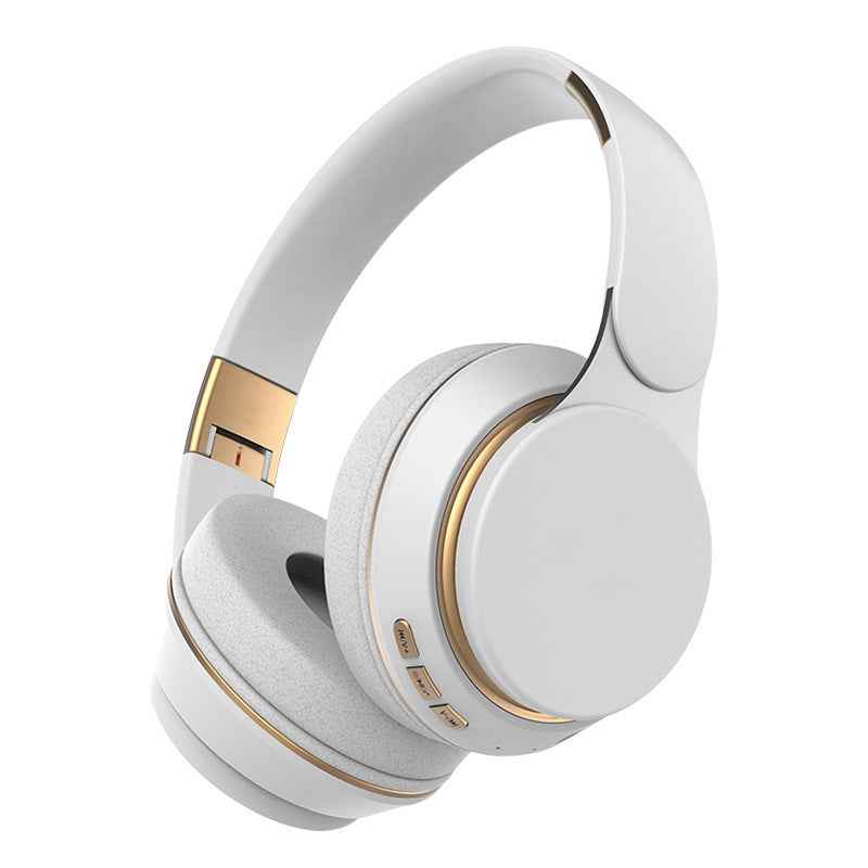 Wireless HiFi Deep Bass Headphones (White)