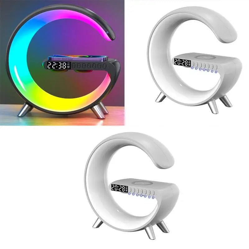 All-in-One G-Shaped Lamp: Charge, Relax, Light Up Your Space! - TechTactic Frontier